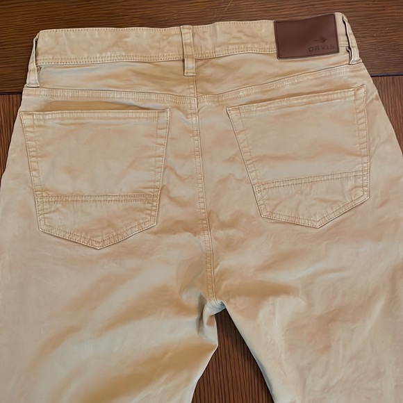 Orvis Five Pocket Chino Pant Men’s 32 x 34. Tan. Business casual or outdoor wear - Picture 7 of 9
